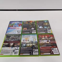 Lot of 6 Xbox 360 Games alternative image
