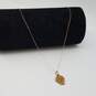 14k Gold Mom of the Year Pendant Necklace 1.3g image number 3