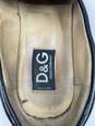 Dolce & Gabbana Black Patent Penny Loafers M 11 COA image number 8