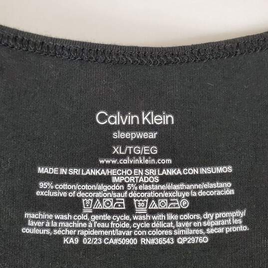 Calvin Klein Women Black Sleepwear XL NWT image number 2