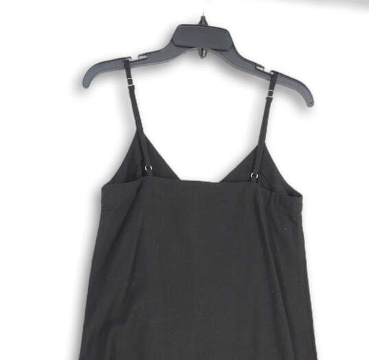 NWT Rhythm Classic Womens Black Adjustable Strap Short Tank Dress Size Small image number 4