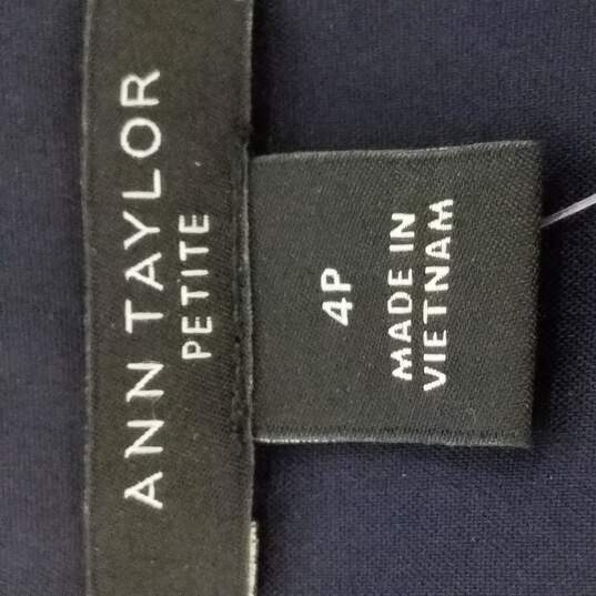 Ann Taylor Women Navy Dress S NWT image number 3