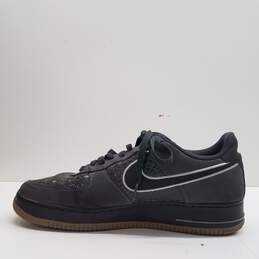 Nike Air Force 1 Grey Croc Sneakers  488298-044 Size 12 alternative image