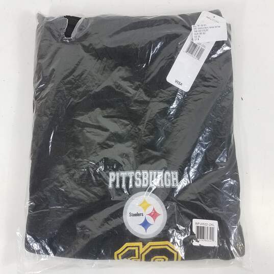 Buy the NFL Apparel Pittsburgh Steelers Black Thermal Knit Pant Sz. 2XL  (NWT)