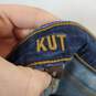 Kut From The Kloth Blue Cotton Blend Boyfriend Jeans WM Size 8 NWT image number 3