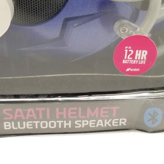 Bluetooth Speaker Super Mini NFL Football Giants Helmet Portable IOB image number 3