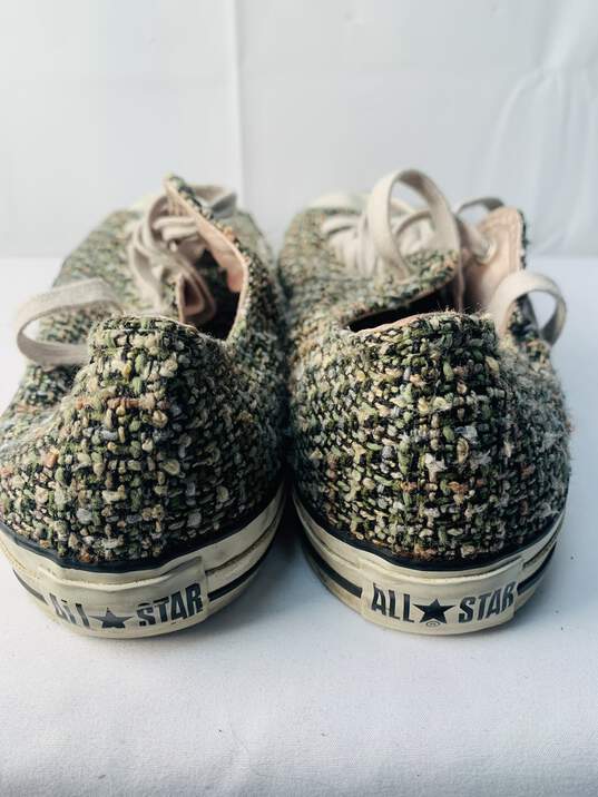 Men's Vintage Converse All Star Weaved Fabric Pattern Size 11.5 image number 2