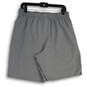 NWT Mens Gray Elastic Waist Flat Front Pull-On Athletic Shorts Size L image number 2