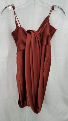 BHLDN Long Sleeveless Brown Dress Size 2 alternative image