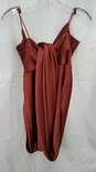 BHLDN Long Sleeveless Brown Dress Size 2 image number 2