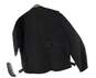 River Road Mens Black Leather Long Sleeve Zipped Pockets Moto Jacket Size 48 image number 7