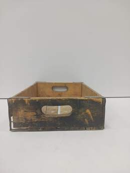 VINTAGE DUFFYS WOODEN CRATE alternative image