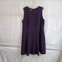 Anne Klein Dark Purple Sleeveless Dress WM Size 16W NWT image number 1