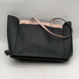 Kate Spade Womens Pink Black Inner Zipper Pocket Double Handle Tote Bag alternative image
