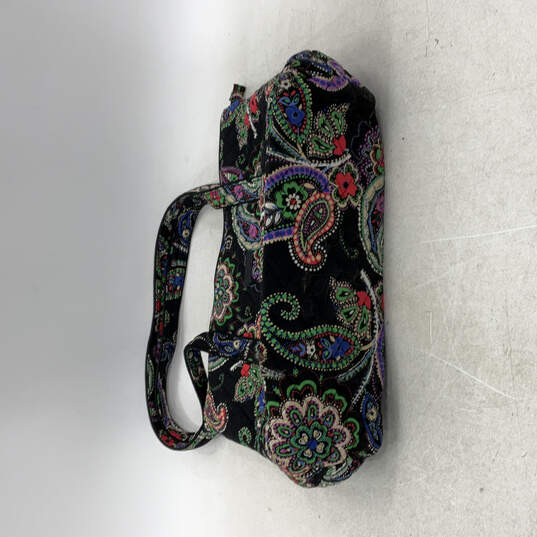 Authentic Womens Multicolor Floral Inner Pocket Double Strap Shoulder Bag image number 3