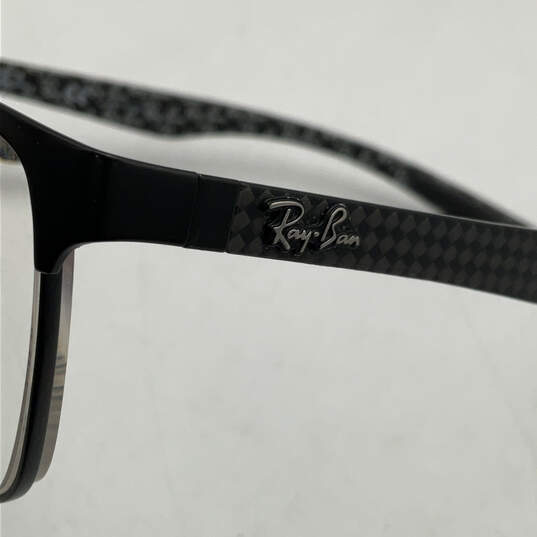 Mens RB 8416 2503 Carbon Fiber Monogram Full Rim Rectangle Eyeglasses image number 6