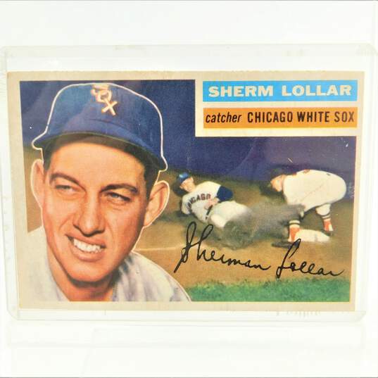 1956 Sherm Lollar Topps #243 Chicago White Sox image number 1