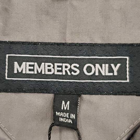 Members Only Men Grey Jacket M NWT image number 4