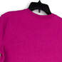 Womens Pink Regular Fit Crew Neck Short Sleeve Pullover T-Shirt Size Large image number 3