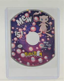 Very Rare PokeRom Mew 151 Psychic Attacks Nintendo Mini CD Rom