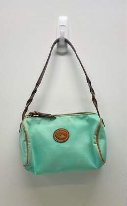 Dooney & Bourke Aquamarine Canvas Handbag