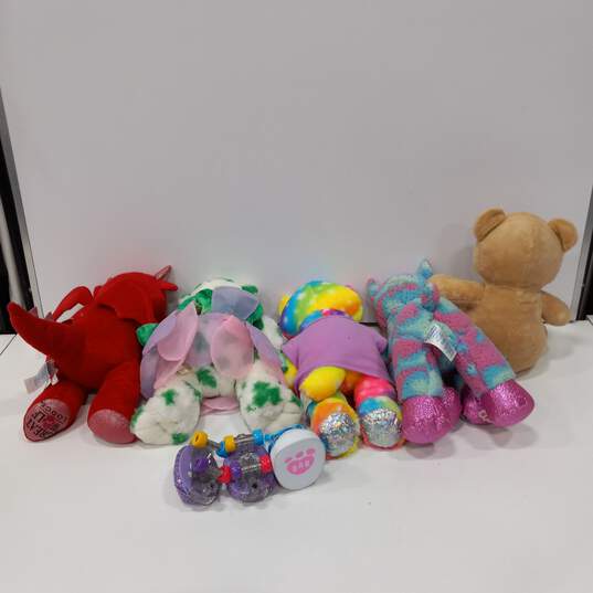 5pc Build A Bear Assorted Stuffed Plushies w/ Accessories image number 2
