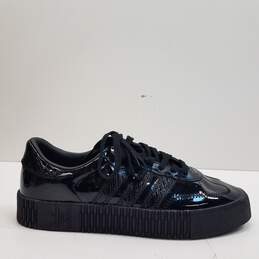 Adidas Patent Leather Sambarose Sneakers Black 8.5