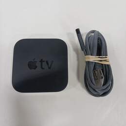 Black Apple TV Streaming Device