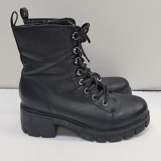 MIA Tauren Lug Sole Combat Boots Black 7.5 image number 3