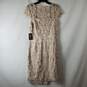 Vince Camuto Nude Cocktail Pencil Dress SZ 14 NWT image number 2