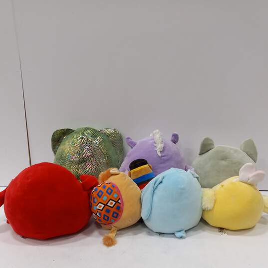 Container of 8 Assorted Sized Squishmallows Stuffed Animals image number 4