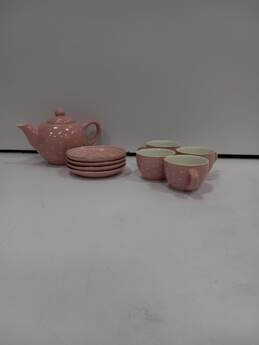 9PC Polka Dot Pattern Miniature Tea Set