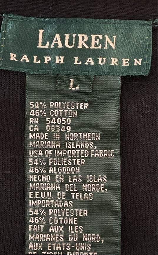 Lauren Ralph Lauren Black Sweater - Size Large image number 3