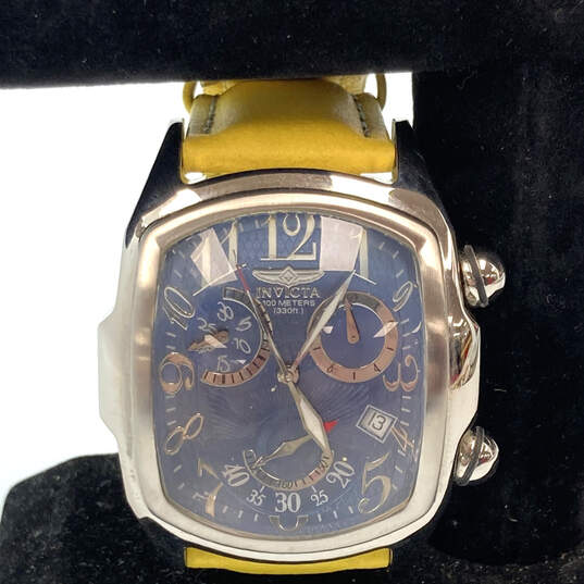 Designer Invicta Lupah 2099 Dragon Silver-Tone Blue Dial Analog Wristwatch image number 1
