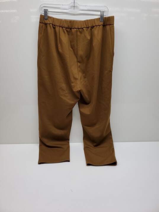 Eileen Fisher Stretch Pants Khaki Size M image number 2