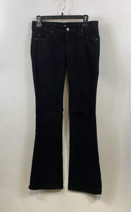 7 For All Mankind Black Bootcut Corduroy Jeans - Size 27