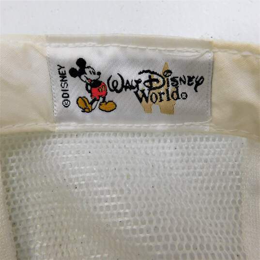 Vintage Disney World Daisy Duck Plastic Bill Snapback Trucker Hat image number 6