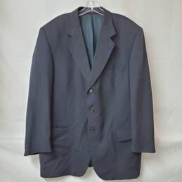 Joseph and Feiss 3-button Navy Blue Wool Blazer Suit Coat Men's