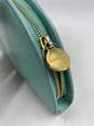 Authentic Tiffany & Co Blue Half Circle Wristlet image number 2