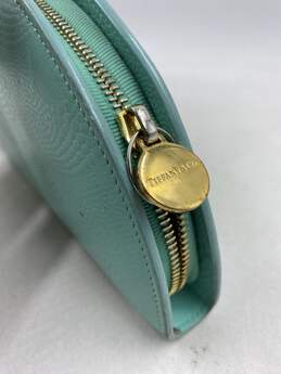 Authentic Tiffany & Co Blue Half Circle Wristlet alternative image
