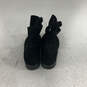 Womens Sarah Shortie Black Suede Pull On Low Top Ankle Dress Booties Size 8 image number 2