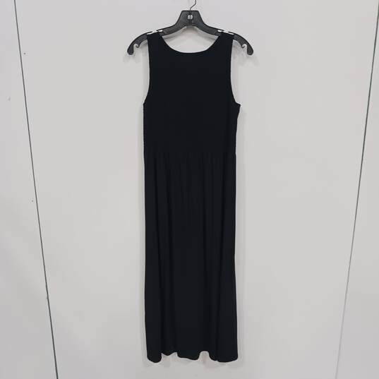 J. Jill Women's Black Sleeveless Maxi Dress Size S image number 2