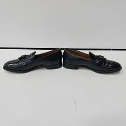 Johnson & Murphy Men's Black Leather Loafers Size 9.5 alternative image