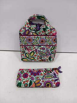 Vera Bradley Multicolor Floral Pattern Bag Set