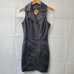 RC Mid-Calf Sleeveless Leather Dress Size Small