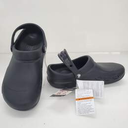 Crocs Bistro Black Clog Shoes Size m7/w9