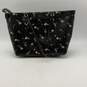 Womens Black Floral Saffiano Leather Inner Pockets Shopper Tote Bag image number 2