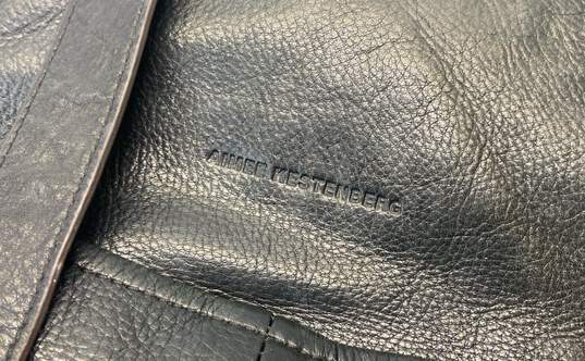 Aimee Kestenburg Leather Front Zip Backpack Black image number 2