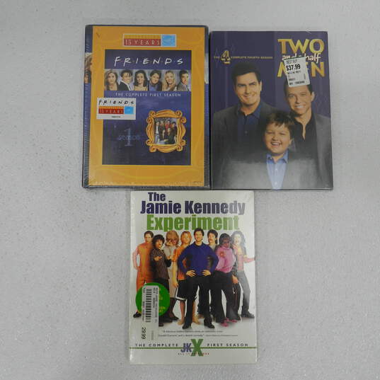 DVD Bundle Season 1 of Friends, Two and a half Men Season 4, and The Jamie Kennedy Experiment Season 1 image number 1