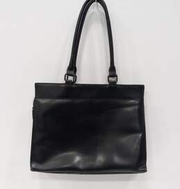 Lodis Black Leather Tote Bag alternative image